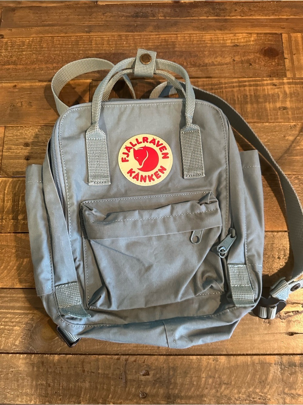 Fjällräven Kanken Blue Mini Backpack New Without Tags